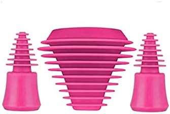 Розова Формула За Чистење Приклучоци-Премиум Храна Одделение Силиконски Конзерватор Капи за Чистење &засилувач; Мирис Доказ Стакло