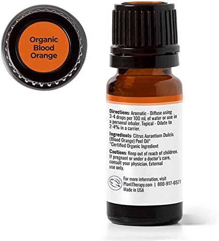 Растителна терапија крв портокалово органско есенцијално масло 10 ml чисто, неразредено, терапевтско одделение