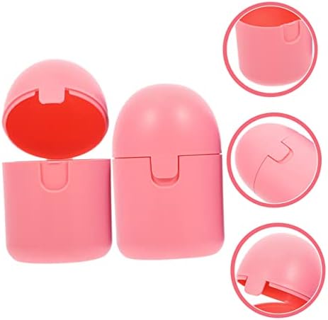 Исценета 8 парчиња кутија за чистач за чистење куфери за чистење чаша за чистење менструална пареа чаша, држач за чаши женски снабдување розово преносно промашувањ