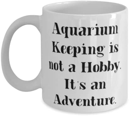 Уникатен аквариум чувајќи кригла 11oz 15oz, чувањето на аквариумот не е хоби. Тоа е авантура, присутна за пријатели, специјални подароци од