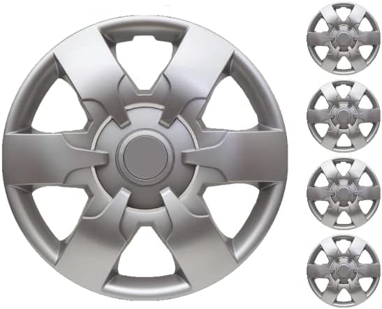 Копри сет од 4-та тркала од 16 инчи сребрен Hubcap Snap-on fits Hyundai