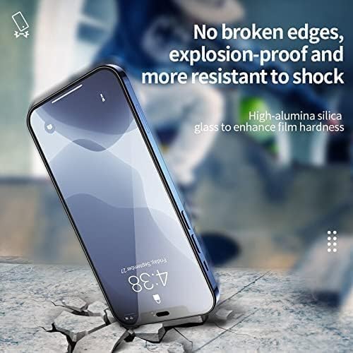 Заштитник на матниот екран на iPhone 10D компатибилен со iPhone 13 Mini Tempered Glass Film 'Matte'