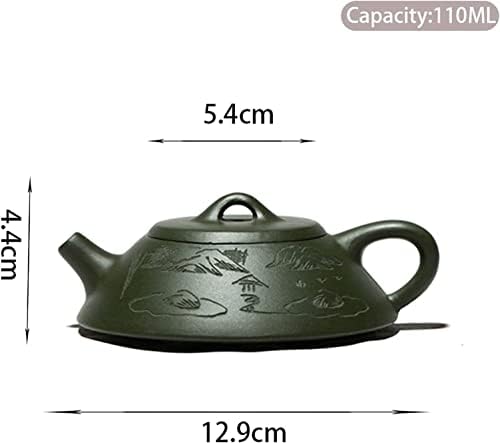 Чајник 110мл класичен виолетова глина чајници чај церемонија на чај чај Зиша чај сет чајници
