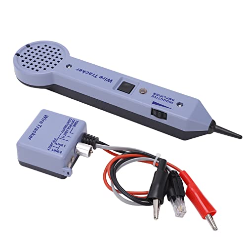 JENOKO Network Cable Tracing Tester Tester Kit Audio Прилагодлив индукциски засилувач за засилувач за засилувач на тонер за тонер
