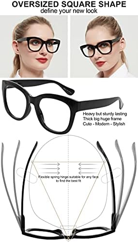Аезуни преголеми очила за читање жени големи читатели 0 1.0 1,25 1,5 1,75 2.0 2.25 2.5 2.75 3.0 3.5 4.0 5.0 6.0