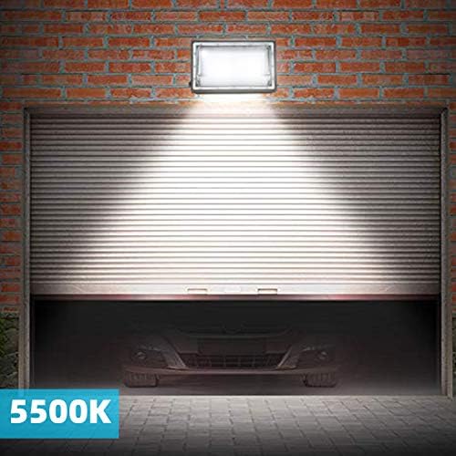 150w LED Ѕид Пакет Светлина Со Самрак-До-Зори Фотоелемент, 600-800W HPS Замена, IP65 Водоотпорен, 18000 лумени,110-130V, 5500k Дневна
