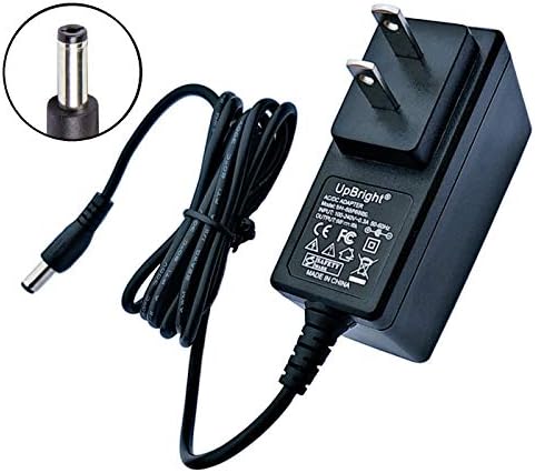 UpBright 12V AC/DC Adapter Compatible with Brother BRTADE001 BRT ADE001 ADE001EU AD-E001 D01-0661525 P-Touch PT9200pc PT9200dx PT9400