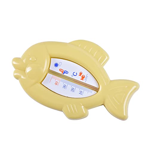 Безбедност на термометар за бебе бања, симпатична мала форма на риба, термометар за вода од када за када, лебдечка играчка за новороденчиња,