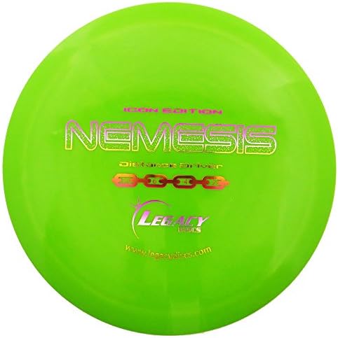 Legacy Discs Icon Edition Edition Nemesis Dister Driver Golf Disc [Боите може да варираат] - 171-175G