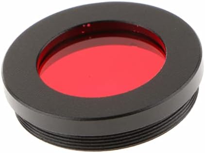 Комплет за филтрирање на филтри за телескоп Miniasstro 1,25 инчи, 7 филтри во боја Поставете комплет за филтри за очите на очите со кутија за складирање за подобрување на д?
