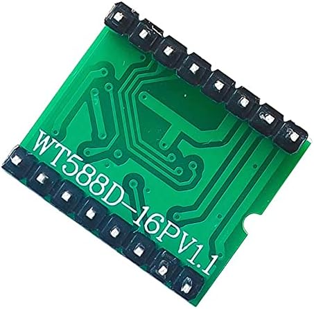 Rakstore WT588D Sound Module Module Modue Audio Player 20P-32M меморија DC 2.8V- 5.5V