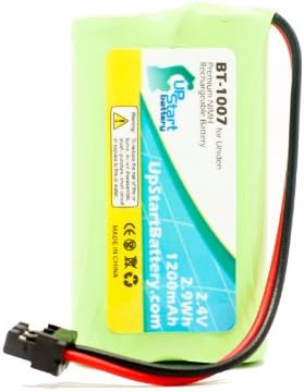 2 Пакет-Замена За Uniden DECT1588-4 Батерија-Компатибилен Со Uniden Bt-1007 Бежичен Телефон Батерија