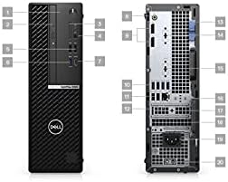 Dell Optiplex 5000 5090 SFF Desktop за мала форма фактор | Core i7-512GB SSD - 16 GB RAM | 8 јадра @ 4,8 GHz - 10 -ти генерален процесор