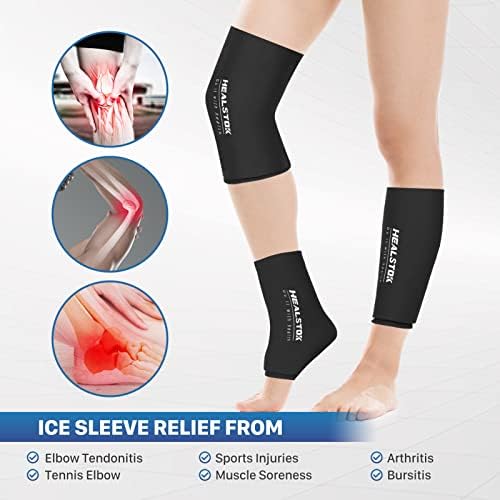 Леден пакет за лактот и коленото, замрзнување на ракавот за колено, обвивка за мраз на глуждот, флексибилна гел ладна и топла компресија терапија лактот мраз пакет ?
