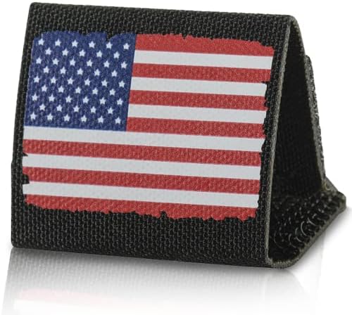 М -так Моле Американски американски печ со знаме - Патриотска лепенка за морал за тактичка воена армија опрема со прицврстувач на кука и јамка