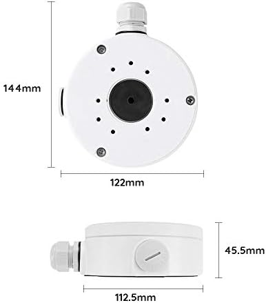 Камера Reolink со пакет на спојници, камера на отворено Secuirty, 5GHz/2.4GHz WiFi, откривање на лице/возило со сигнали во реално време, локално складирање, RLC-511WA со B10