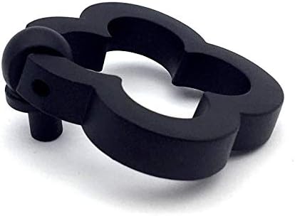 Копче за фиока Цветни прстени фиока влечење детелина мат црна капка влечење цветно кабинетско копче врата влече рачка за облекување копчиња прстени рачки рачки ку