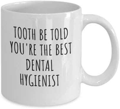 Стоматолошки хигиеничар кригла, кригла за стоматолог, кригла за стоматолошка медицинска сестра, кригла за хигиеничар на забите, забен подарок,