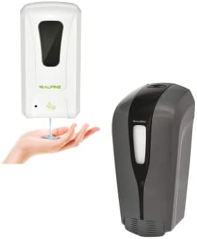 Прирачник за алпски индустрии со аспен -сапун диспензерот и алпскиот автоматски пакет за диспензери за диспензери за рачни раце