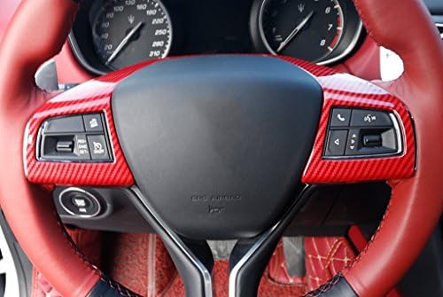 Eppar Нов Декоративен Капак На Воланот 1PC За Maserati Ghibli 2013-2019