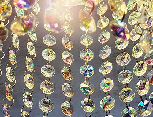 H&D лустер призми што висат украс за украсување на венчавки, украси за декорација на кристали DIY