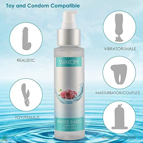 САД бренд Svakom страст овошје со вкус на вода заснована на вода за секс, дискретен пакет личен секс луб за нејзините жени жени