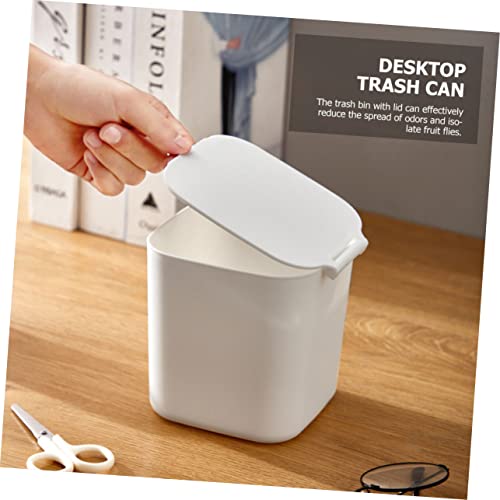 Солустра со отпадна маса бања за отпадоци бела мини кујна пластична ѓубре до суета ткива на ѓубре може памук, капа за отпадоци од отпадоци