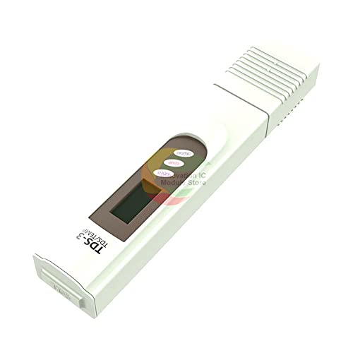 Дигитален филтер за прочистување на вода за LCD TDS TDER TESTER 0-9999 TDS-3/TEMP Откривање на квалитетот на водата Три клучеви со пенкало за температура