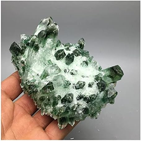 Susy Horty Route New Nature Natural Green Green Grawth Quartz Cristal Cluster Aura Quartz Crystal Titanium Bismuth Silicon SiliCon