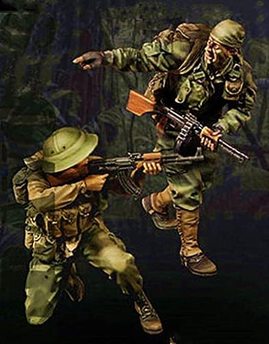 Гудмоел 1/35 Виетнамска војна во војната во војната на американските армии за борбени смоли модели/необјавен и необоен минијатурен