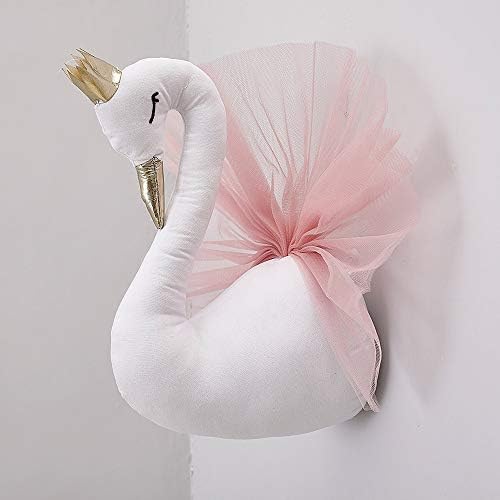 DBYLXMN Складирање канти за подарок за спална соба лебед 3Д девојче предмет спална соба роденденска декорација Детска украс животинска