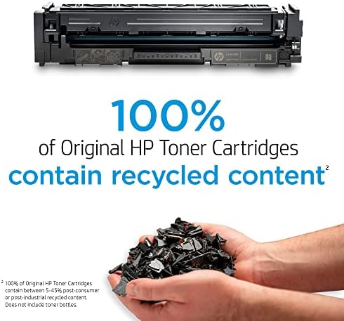 HP 201x Cyan Висок принос Тонер Кертриџ | Работи Со HP Боја LaserJet Pro M252, HP Боја LaserJet Pro MFP M277 Серија | CF401X