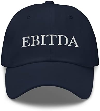 Ебитда капа, извезена капа за бејзбол, деловен подарок, перформанси на вработените, подарок за КПД, капа за сметководство, капа