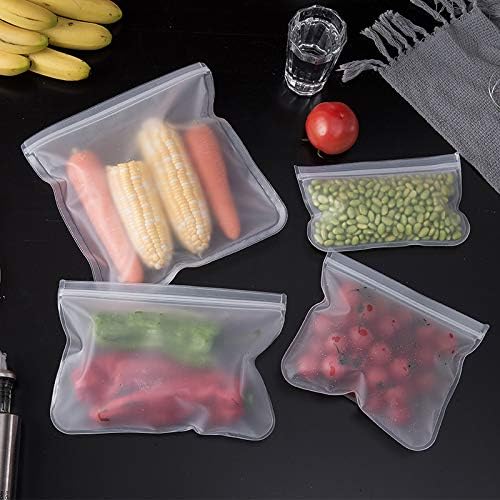 Пгија Пластични кеси фрижидер кеси За Складирање Храна запечатени вреќи со овошје И Зеленчук користете Кеси Поделени Со Храна Големи