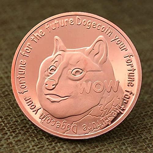 Омилена монета комеморативна монета Shiba inu монета Доге монета злато-позлатена боја виртуелна монета предизвик монета биткоин колекционерска