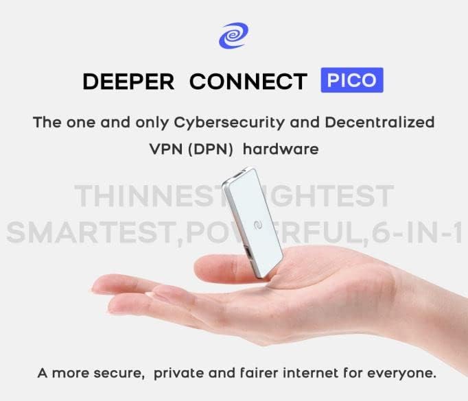 Подлабоко поврзете го Pico WiFi децентрализиран VPN крипто рудар