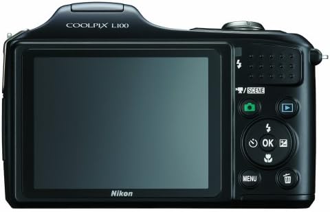 Nikon Coolpix L100 10 MP дигитална камера со зумирање на намалување на вибрации од 15x оптички