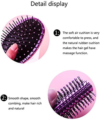 N/A N/A Chruse Curly Combet Health Airbag Четка за коса Кадрава коса за салони фризерски стилови за шминка