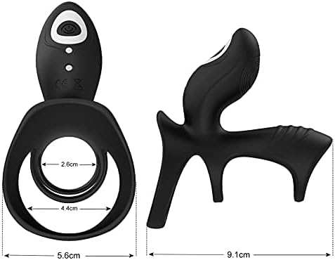 Утими вибрирачки петел ringsвони силиконски двоен мотор пенис прстен со далечински управувач подолго потешко посилно ерекција Подобрување на сексуалните играчки з?