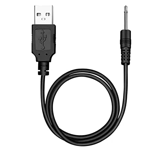 Powmok 1pcs Замена DC Кабел за Полнење | USB Полнач Кабел-2,5 mm Dc Глава За Безжични Стапчиња Масажери-Брзо Полнење