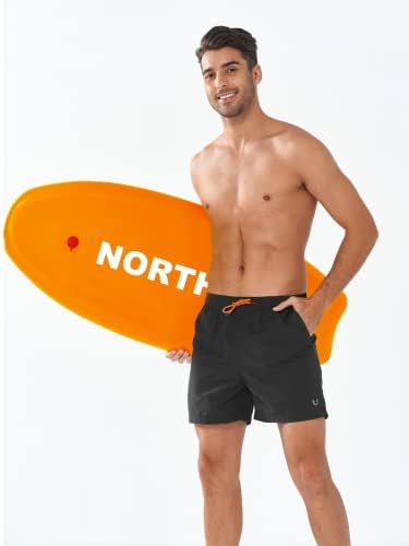 Машки за мажи од 5 „Атлетик за трчање шорцеви Брзи суво вежбање шорцеви 7“ лесни спортски тениски шорцеви за пливање на плажа