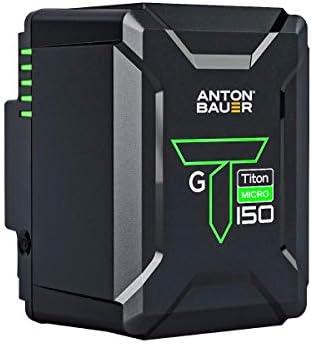 Anton/Bauer Titon Micro 150 Gold Mount, Battery 140WH 14.4V, батерија за професионална камера за батерии, додаток на камера, монтажа на фотоапарати,