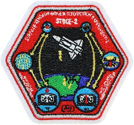 JPT - ракетни астронаути лебдечки вселенски летала планети Сатурн Галакси Наса извезена апликација Ironелезо/Шие на закрпи значка Симпатична