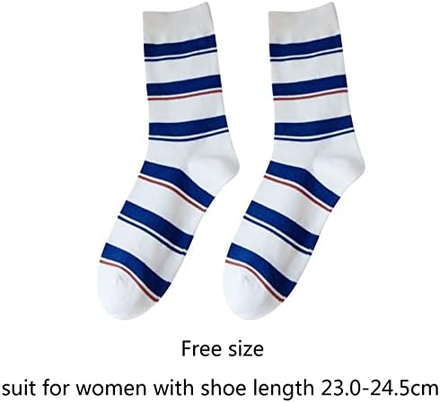 Menенски мажи ленти чорапи мода за печатење кратки чорапи на глуждот за атлетски удобни подароци за жени и мажи
