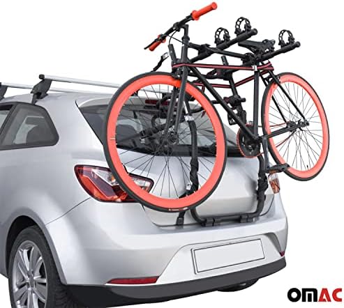 ОМАК 3 решетка за велосипеди за Mitsubishi ASX 2010-2023 Black | Носач на велосипеди за велосипеди за автомобили 99 lbs оптоварување со преклопување на сите временски услови издржл?