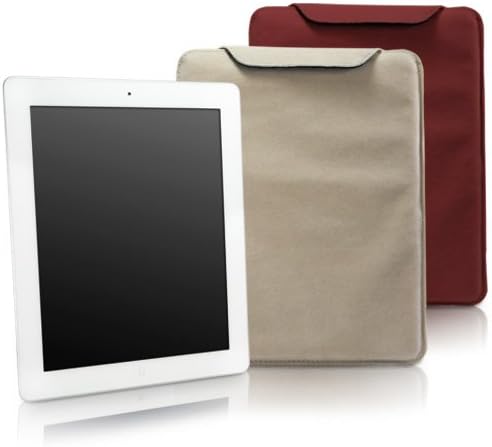 Кутија во Boxwave Компатибилен со Lectrus Android Tablet X11 - штанд со кадифена торбичка, вграден удар на ракав за лизгање на ракави за