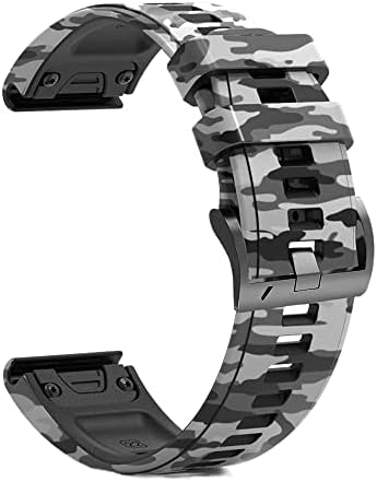 DJDLFA 26 22mm Силиконски Часовник За Брзо Ослободување За Garmin Феникс 7 7X 6 6X Pro 5X 5 Плус 3 HR MK2 Lasyfit Паметен Часовник Зглоб Бенд