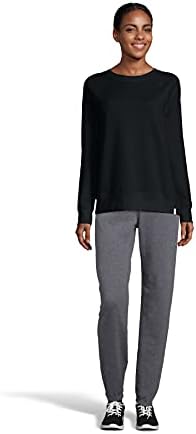Женска маичка во Ханес, луксузно женско руно Раглан џемпер, џемпер од руно за жени