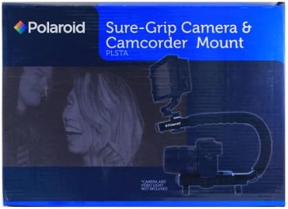 Polaroid Sure-Grip Professional Camera / Action Camcorder Action Стабилизирачки рачка за монтирање на Pentax Q, Q7, Q10, K-3, K-50, K-500,