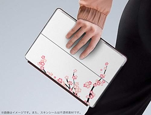 Декларална покривка на igsticker за Microsoft Surface Go/Go 2 Ultra Thin Protective Tode Skins Skins 009578 Cherry Cherry Blossoms Pink